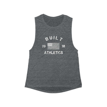 Printify Asphalt Slub / S The Foundation Women's Muscle Tank BuiltAthletics